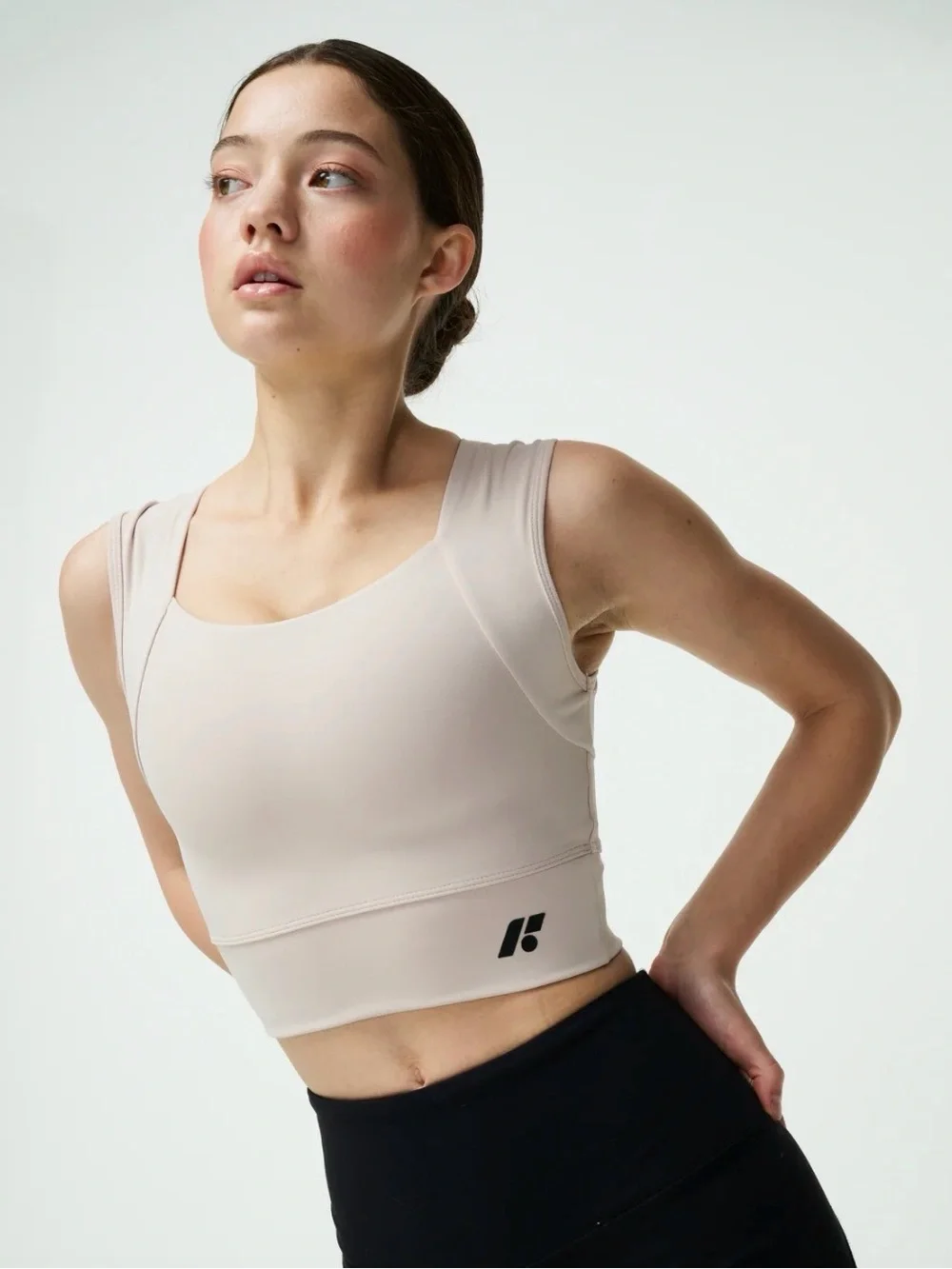 Forme Women's Power Bra for Posture & Back Support Ecru